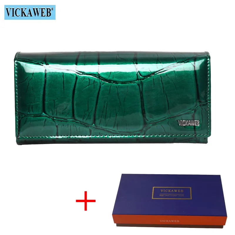 Royal Ruby Alligator Leather Wallet