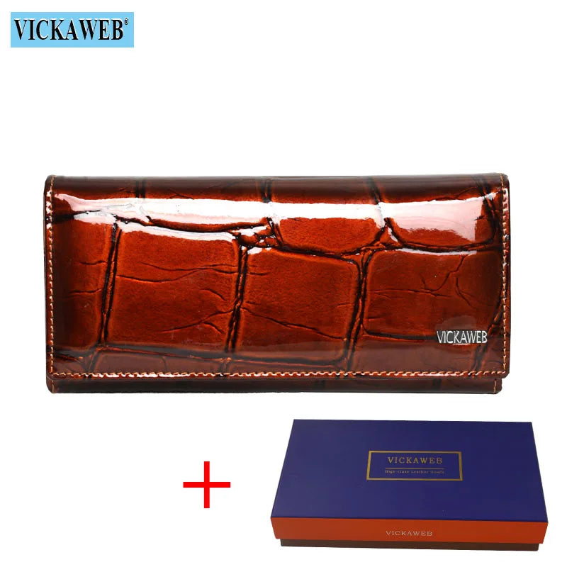 Royal Ruby Alligator Leather Wallet