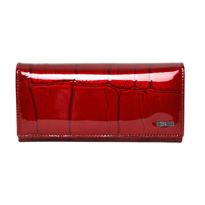 Royal Ruby Alligator Leather Wallet