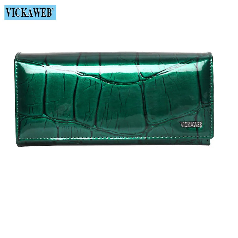 Royal Ruby Alligator Leather Wallet