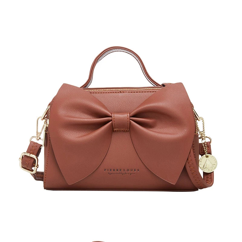 Victoria Bow Boston Handbag