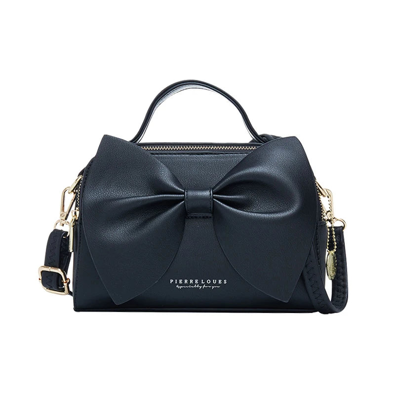 Victoria Bow Boston Handbag