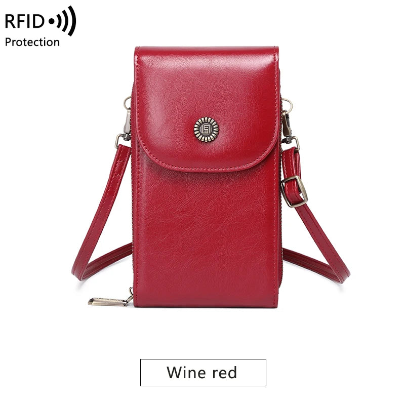 Ruby RFID Shielded Phone Crossbody