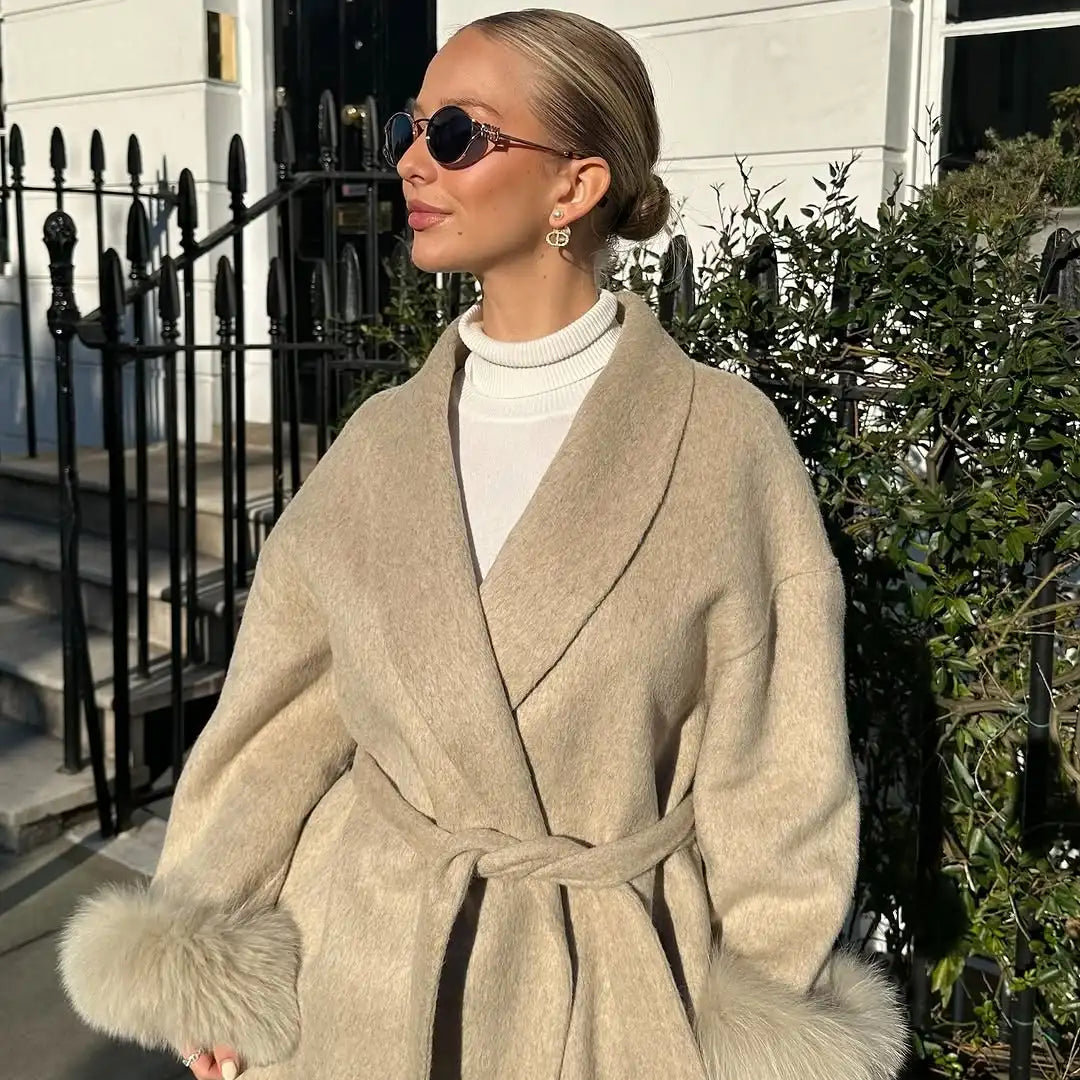 The Noir Prestige Fur Coat