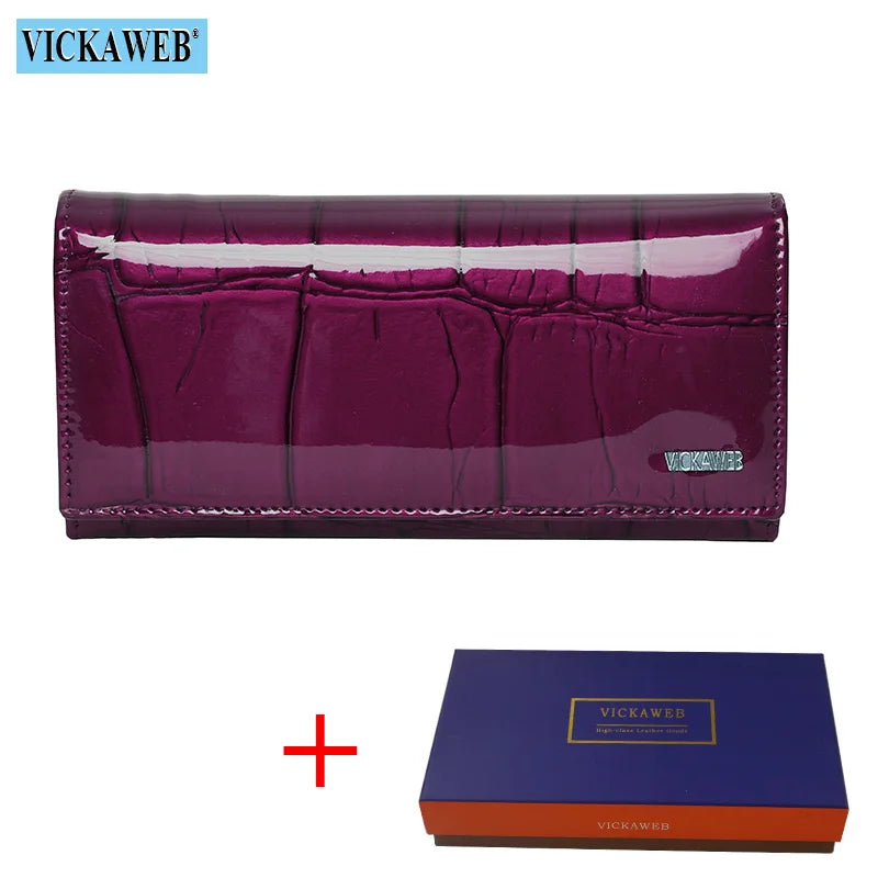 Royal Ruby Alligator Leather Wallet