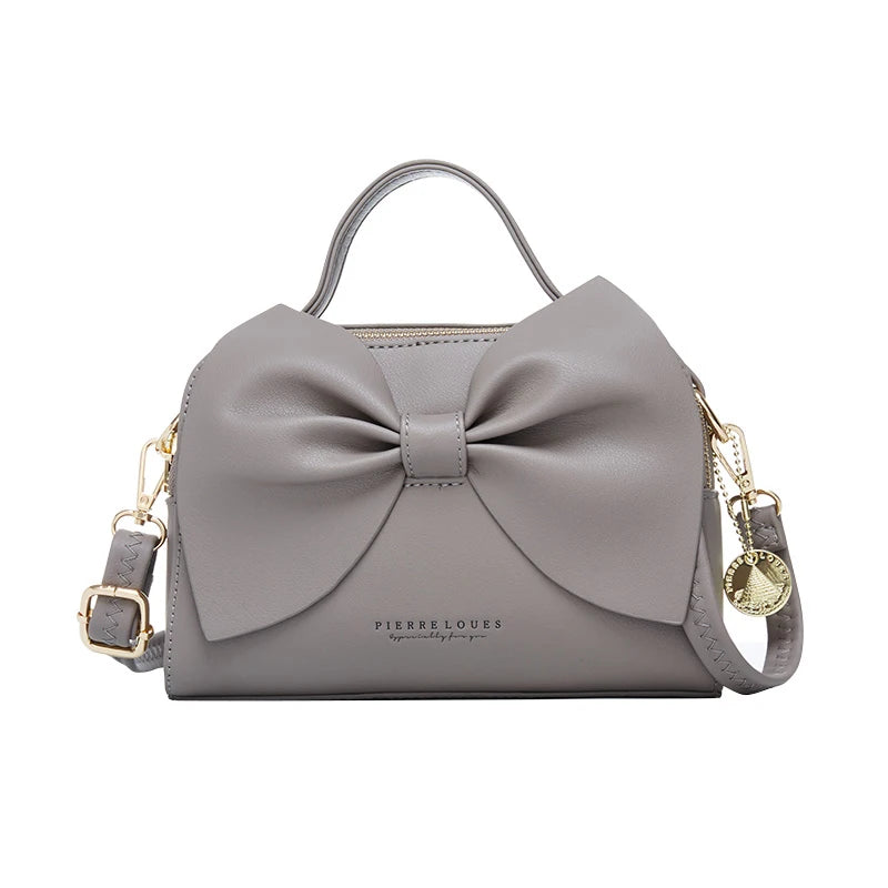 Victoria Bow Boston Handbag