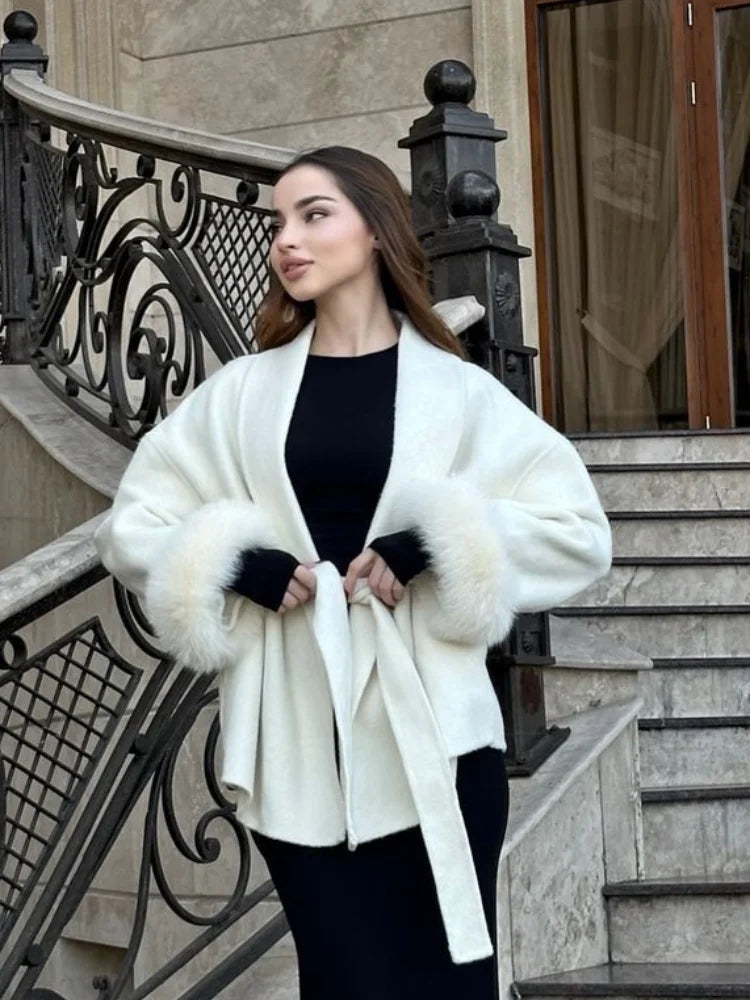 The Noir Prestige Fur Coat