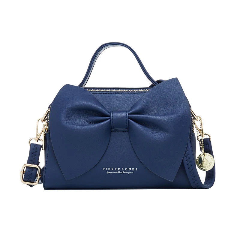 Victoria Bow Boston Handbag