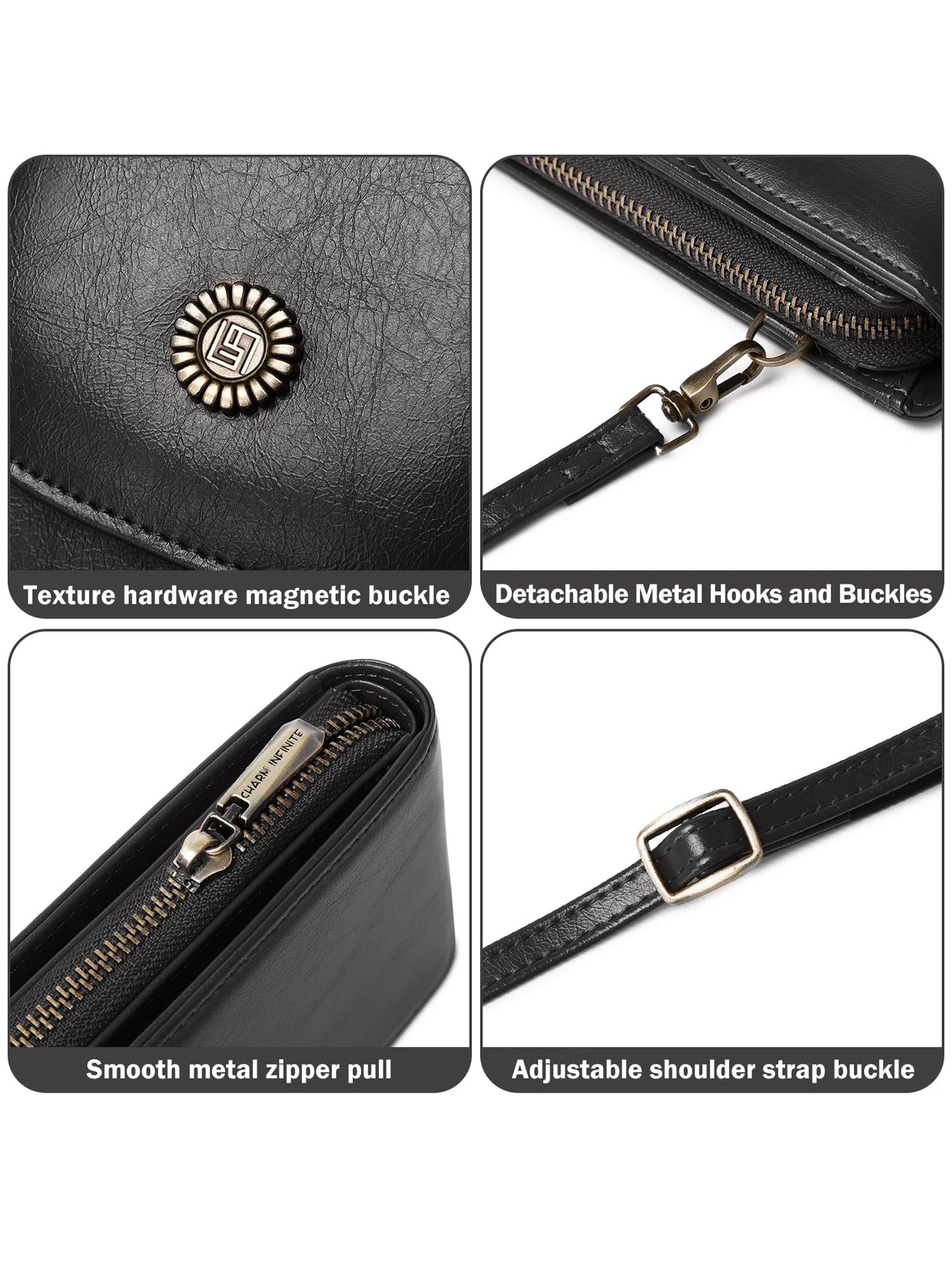 Ruby RFID Shielded Phone Crossbody