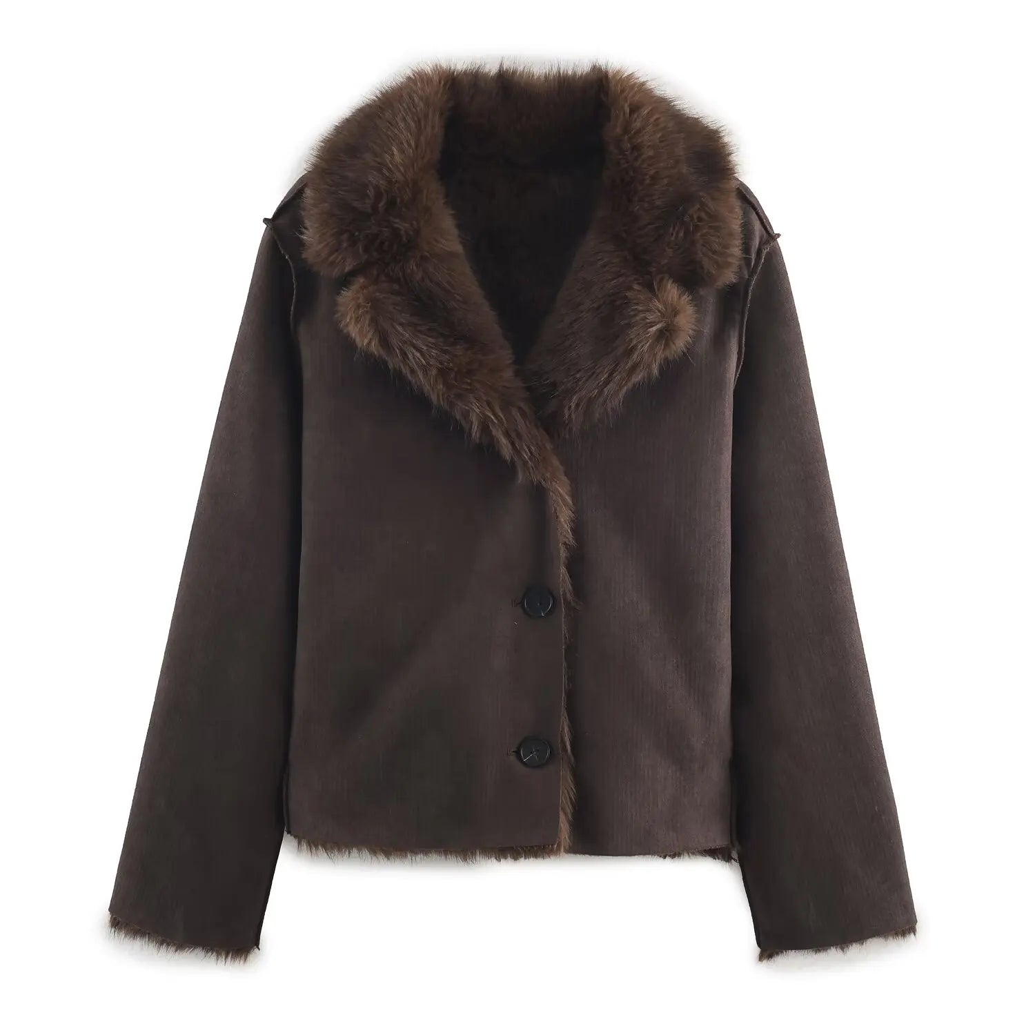 The Noir Prestige Fur Coat