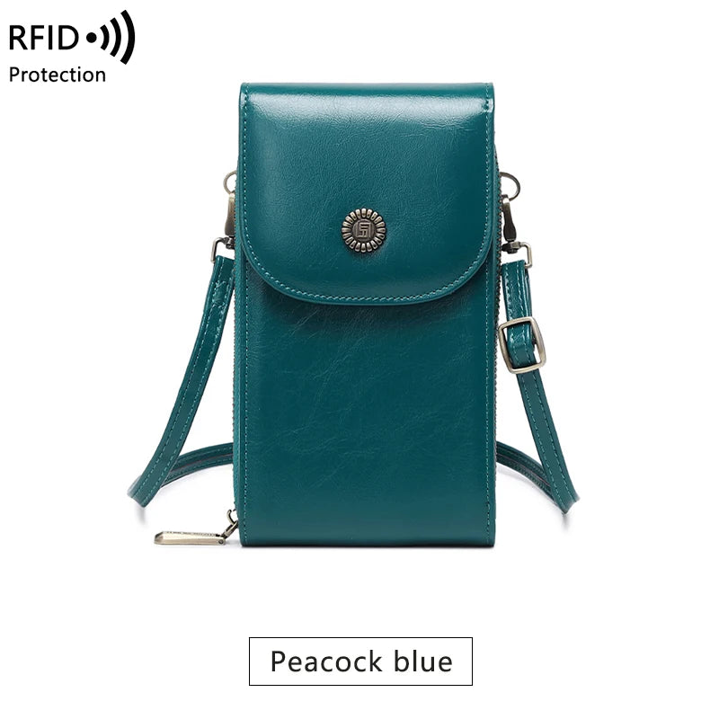 Ruby RFID Shielded Phone Crossbody
