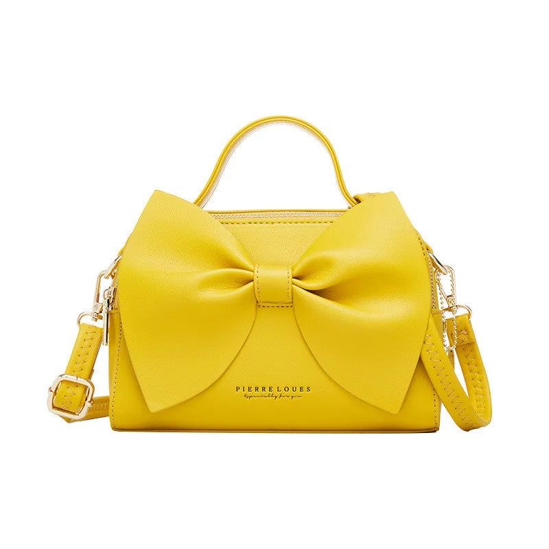 Victoria Bow Boston Handbag