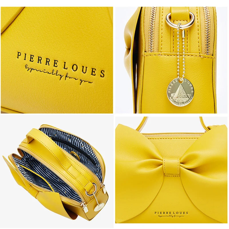 Victoria Bow Boston Handbag