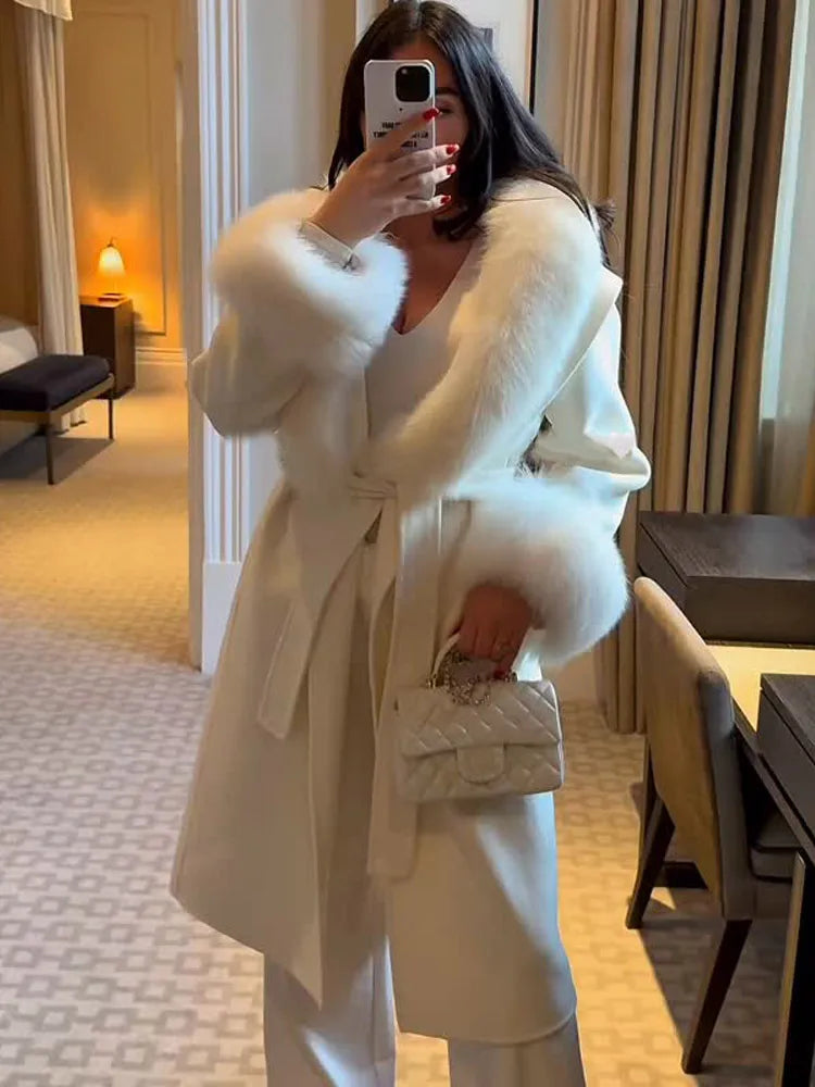 The Noir Prestige Fur Coat